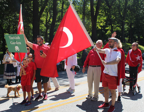 Parade of Flags at 2019 Cleveland One World Day - Turkish